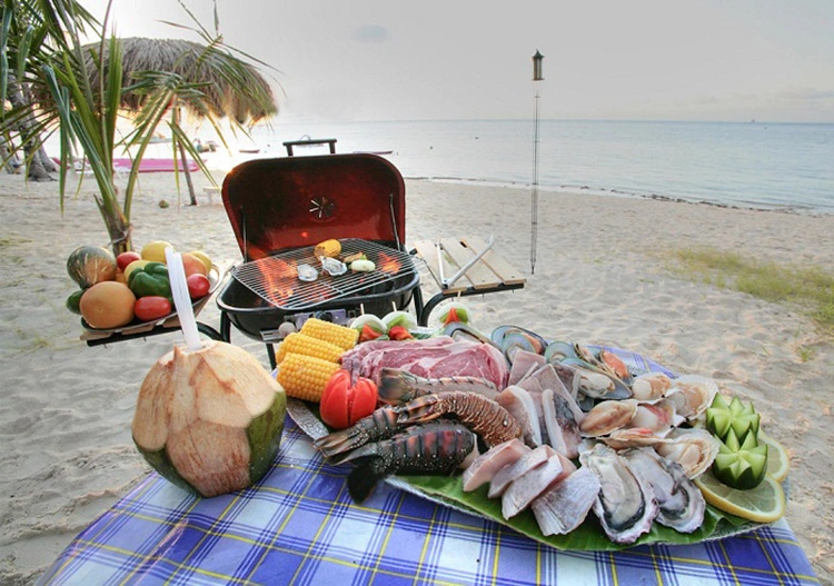 Ăn hải sản thơm ngon