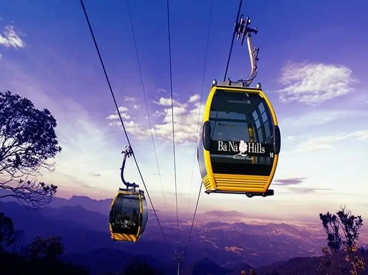 Trải nghiệm khi ngồi trên cáp treo Ba Na Hills