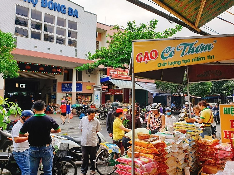 Chợ Đống Đa - Điểm dừng chân cho những tín đồ mua sắm