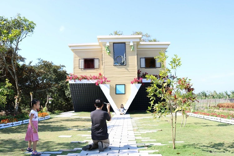 ngôi nhà úp ngược tại Đà Nẵng